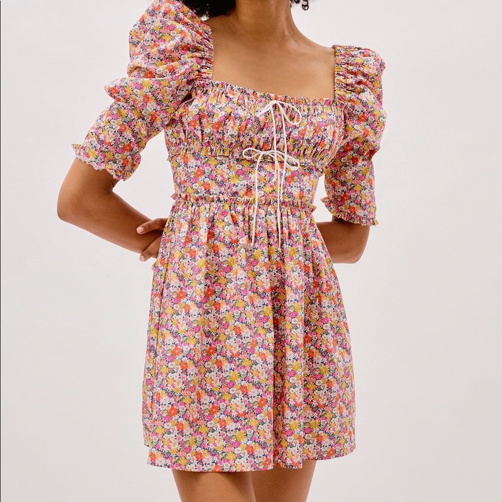 For Love And Lemons Libby Mini Dress